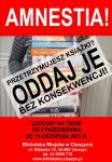 Amnestia w Bibliotece Miejskiej w Cieszynie